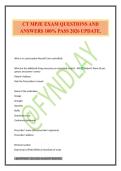 CT MPJE EXAM QUESTIONS AND ANSWERS 100&percnt; PASS 2026 UPDATE