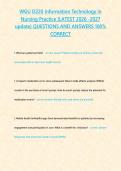 WGU D223 -LATEST 2026 -2027 update- QUESTIONS AND ANSWERS 100- CORRECT