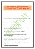 F CARD EXAM QUESTIONS AND ANSWERS 100&percnt; PASS 2026 UPDATE