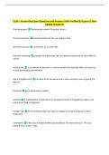 C100 &ndash; Humanities Exam Questions and Answers 100&percnt; Verified By Experts