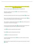 Humanities Test Study Questions &lpar;C100&rpar; Exam Questions and Answers 100&percnt; Verified