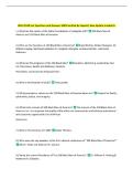 WGU C100 test Questions and Answers 100&percnt; Verified By Experts&vert; New Update