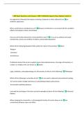 C100 Exam Questions and Answers 100&percnt; Verified By Experts
