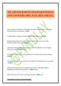 IT2 ADVANCEMENT EXAM QUESTIONS AND ANSWERS 100&percnt; PASS 2026 UPDATE&period;