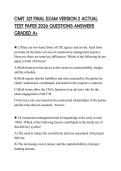 CMIT 321 FINAL EXAM VERSION 2 ACTUAL TEST PAPER 2026 QUESTIONS ANSWERS GRADED A&plus;