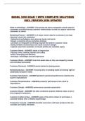 BUSML 3250 EXAM 1 WITH COMPLETE SOLUTIONS 100&percnt; VERIFIED 2026 UPDATE&excl;&excl;