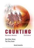 Full Solutions Manual for Counting &lpar;2nd Edition&rpar; by Koh Khee Meng and Tay Eng Guan Complete Coverage &lpar;Chapters 1-11&rpar; Verified Supplementary Notes & Solutions Combinatorics &sol; Permutations &sol; Inclusion-Exclusion &sol; Pigeonhole Principle Updated 2026 Version