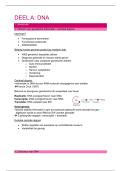 samenvatting moleculaire biologie en DNA technieken