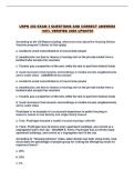 URPN 202 EXAM 3 QUESTIONS AND CORRECT ANSWERS 100&percnt; VERIFIED 2026 UPDATE&excl;&excl;