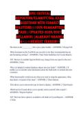 Epic Crystal Reporting&sol;Clarity&sol;SQL EXAM QUESTIONS WITH CORRECT SOLUTIONS&vert;&vert;100&percnt; GUARANTEED PASS&vert;&vert;UPDATED 2026&sol;2027 SYLLABUS&vert;&vert;ALREADY GRADED A&plus;&vert;&vert;<<NEWEST VERSION>>