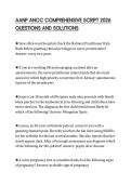 AANP ANCC COMPREHENSIVE SCRIPT 2026 QUESTIONS AND SOLUTIONS