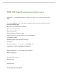 NUR 111 Exam4 questions and answers 