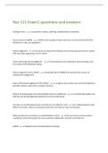 Nur 111 Exam1 questions and answers 