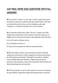 AAP FINAL PAPER 2026 QUESTIONS WITH FULL ANSWERS