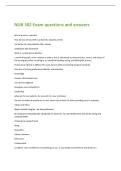 NUR 302 Exam questions and answers 