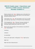 NR226 Funds exam 1 Questions and  Answers &lpar;100&percnt; Correct Answers&rpar;  Already Graded A&plus;