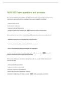 NUR 302 Exam questions and answers 