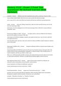History 2112 - Exam 2 Final Test Questions All Solved Correct 2026 Updated&period;