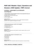 NUR 5461 Module 3 Quiz &vert; Questions and  Answers &vert; 2026 Update &vert; 100&percnt; Correct 