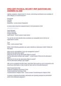 SPED CERT PHYSICAL SECURITY RMF QUESTIONS AND ANSWERS -11 2026