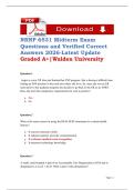 NRNP 6531 Week 6 Midterm Exam Questions & Verified Correct Answers &vert;&vert; Walden 2026&sol;2027