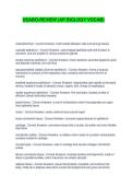 USABO-REVIEW &lpar;AP BIOLOGY VOCAB&rpar; EXAM QUESTIONS AND ANSWERS