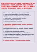 OLERE COMPREHENSIVE TEST BANK FINAL EXAM 2026 -2027  VERSION 1 & 2 ACTUAL &lpar;MIDTERM&rpar; OLERE EXAM WITH  COMMPLETE QUESTIONS AND CORRECT DETAILED ANSWERS  VERIFIED 100&percnt; ALREADY GRADED A&plus;BRAND NEW&excl;