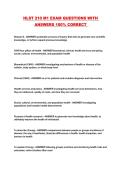 HLST 210 M1 EXAM QUESTIONS WITH ANSWERS 100&percnt; CORRECT 