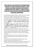 IOWA GENERAL AND HOUSEHOLD PEST MANAGEMENT CATEGORY 7A EXAM QUESTIONS & ANSWERS &vert; 100&percnt; VERIFIED SOLUTIONS &vert;QUESTIONS WITH CORRECT ANSWERS 2026 LATEST UPDATE&excl;&excl; &vert; COMPLETE STUDY GUIDE WITH 100&percnt; ACCURATE QUESTIONS &ANSWERS&period; EXCELLENCE GUARANTEED&period;