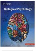 Test Bank for Biological Psychology &lpar;14th Edition&rpar; by James W&period; Kalat