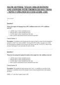MATH 120 WEEK 7 EXAM &vert; 2026 QUESTIONS AND ANSWERS WITH THOROUGH SOLUTIONS &ndash; NEWLY UPDATED SUCCESS GUIDE&ndash;AMU&period; 