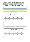 MATH 120 WEEK 5 EXAM NEWLY UPDATED QUESTIONS AND ANSWERS WITH FULL SOLUTIONS &ndash; 2026 GUARANTEED SUCCESS