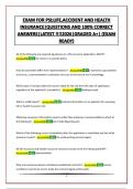 EXAM FOR PSI&semi;LIFE&comma;ACCIDENT AND HEALTH INSURANCE&vert;QUESTIONS AND 100&percnt; CORRECT ANSWERS&vert;LATEST &excl;&excl;&excl;&excl;2026&vert;GRADED A&plus;&vert; &lpar;EXAM READY&rpar;