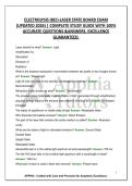 ELECTROLYSIS IBEC&plus;LASER STATE BOARD EXAM &lpar;UPDATED 2026&rpar; &vert; COMPLETE STUDY GUIDE WITH 100&percnt; ACCURATE QUESTIONS &ANSWERS&period; EXCELLENCE GUARANTEED&period;