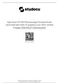High Score ATI RN Pharmacology Proctored Exam 2023-2026 with NGN 70 Questions and 100&percnt; Verified Answers 2026 RN ATI Pharmacology