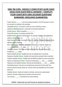 MBA 705 EXAM 2 - MINSUN KIM EXAM QUESTIONS AND ANSWERS &vert; COMPLETE STUDY GUIDE WITH 100&percnt; ACCURATE QUESTIONS &ANSWERS&period; EXCELLENCE GUARANTEED&period;