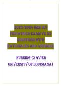 HESI RN Pediatrics Exam 2023&ndash;2024 &ndash; Version 2 &vert; 50 Practice Questions with Answers and Rationales &vert; Complete Exam Preparation Material