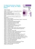 Introductory Maternity and Pediatric Nursing&comma; 4th Edition &ndash; Complete Test Bank by Hatfield