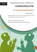 Scriptie Personeelsverloop Tegengaan met Interne Communicatie 2025&sol;2026 - HBO Communicatie Medewerker Betrokkenheid