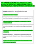 CVS 204 FINAL EXAM PRACTICE 2026-2027 LATEST  VERSION WITH COMPLETE QUESTIONS AND CORRECT  ANSWERS ACTUAL STUDY GUIDE EXAM LATEST UPDATE 