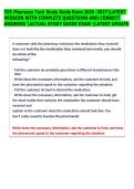 CVS Pharmacy Tech Study Guide Exam 2026 -2027LATEST  VERSION WITH COMPLETE QUESTIONS AND CORRECT  ANSWERS ACTUAL STUDY GUIDE EXAM LATEST UPDATE