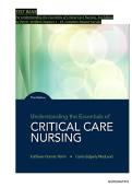 Understanding the Essentials of Critical Care Nursing &lpar;3rd Edition&rpar; &ndash; Kathleen Perrin &ndash; ISBN&colon; 9780134146348 - Comprehensive Chapters 1&ndash;19 &comma; All Chapters &comma; Study Material and Updated Test Bank Overview