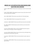 MPOETC ACT 120 CERTIFICATION EXAM REVIEW EXAM QUESTIONS AND ANSWERS&period;