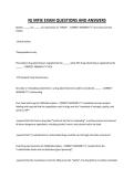 NJ MPJE EXAM QUESTIONS AND ANSWERS