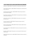 RCYCP EXAM STUDY GUIDE QUESTIONS AND ANSWERS