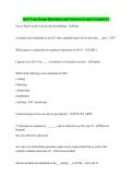 ALF Core Exam Questions and Answers Latest Graded A&plus;