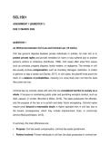 SCL1501 Assignment 1 Semester 1 2026 - Due 12 March 2026
