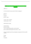 ASREB Unit 2-B Exam Review Questions and Answers Latest Graded A&plus;
