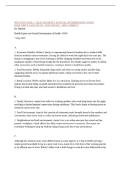 WGU D568 TASK 1 HEALTH EQUITY & SOCIAL DETERMINANTS&colon; FOOD INSECURITY CASE STUDY &vert; 2026 UPDATE &vert; 100&percnt; CORRECT