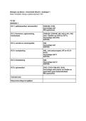 Complete Uitgebreide Samenvatting Biologie van Dieren - deeltoets 1 en 2